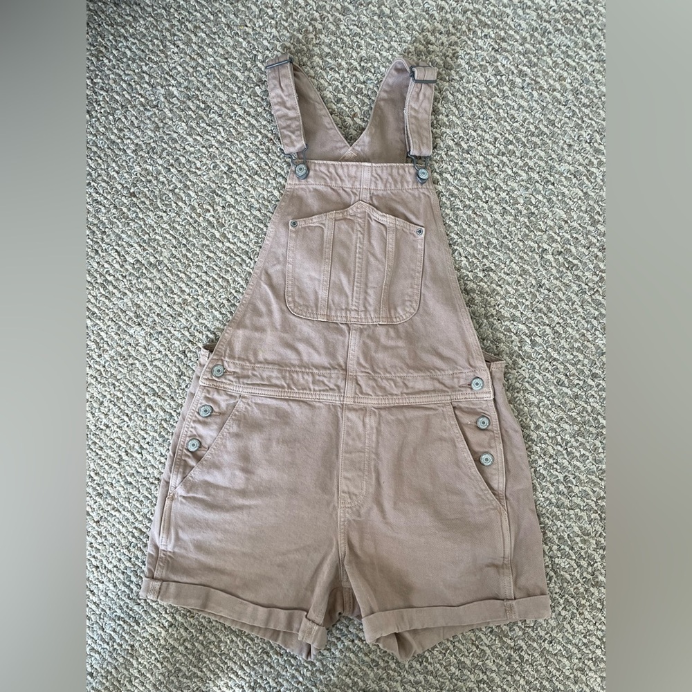 Mauve overall shortall